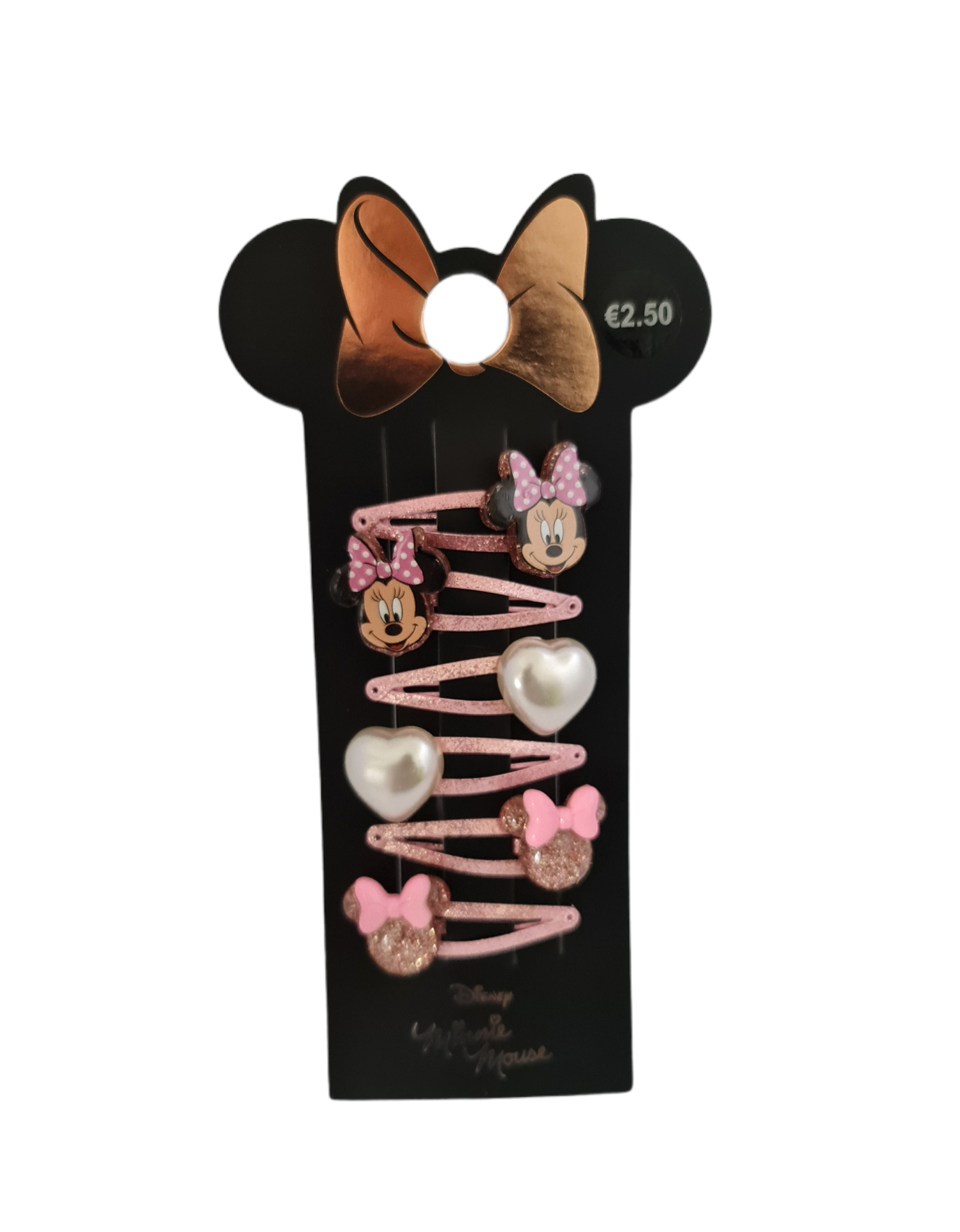 Mini Mouse  Pink haarclips
