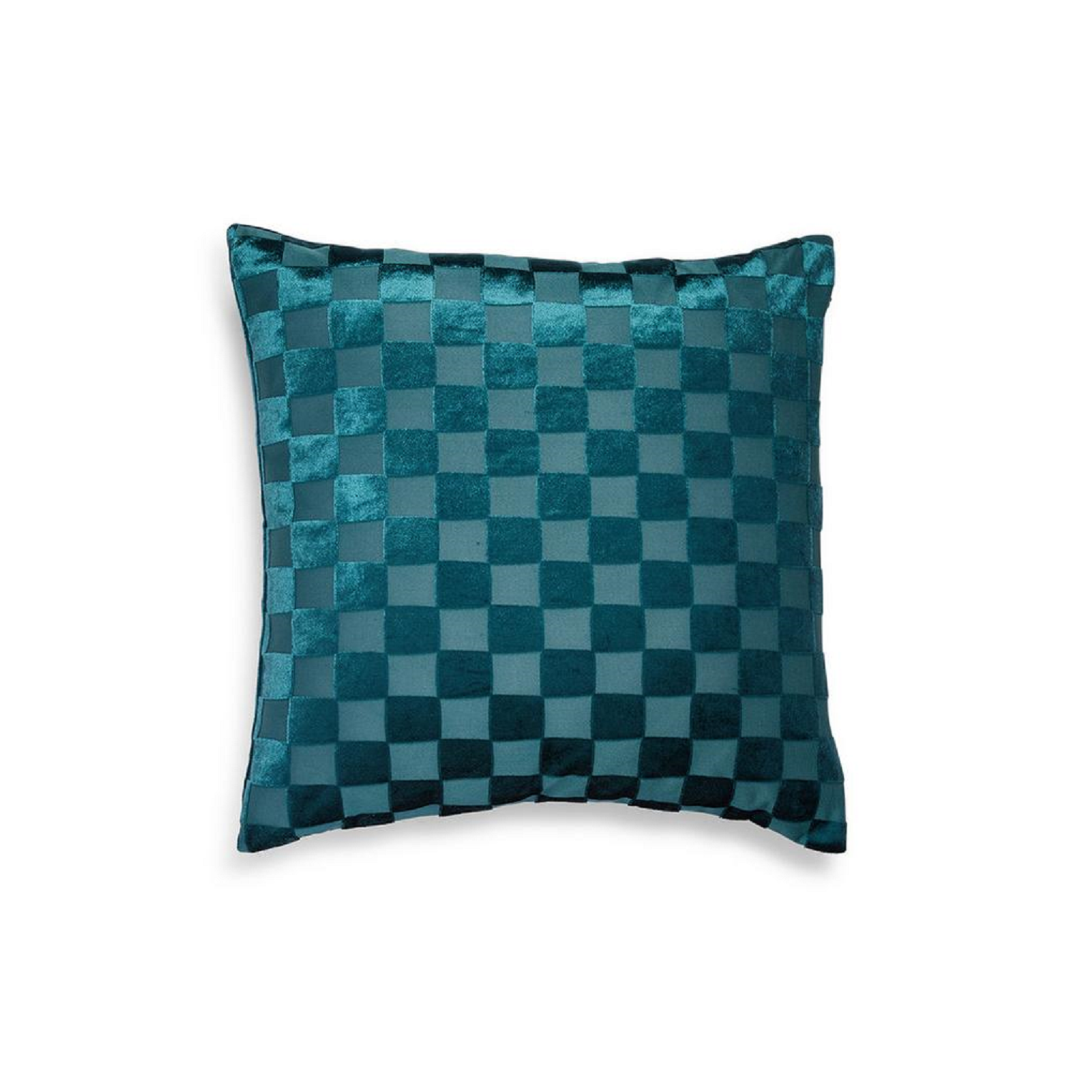 Kussensloop Teal Print