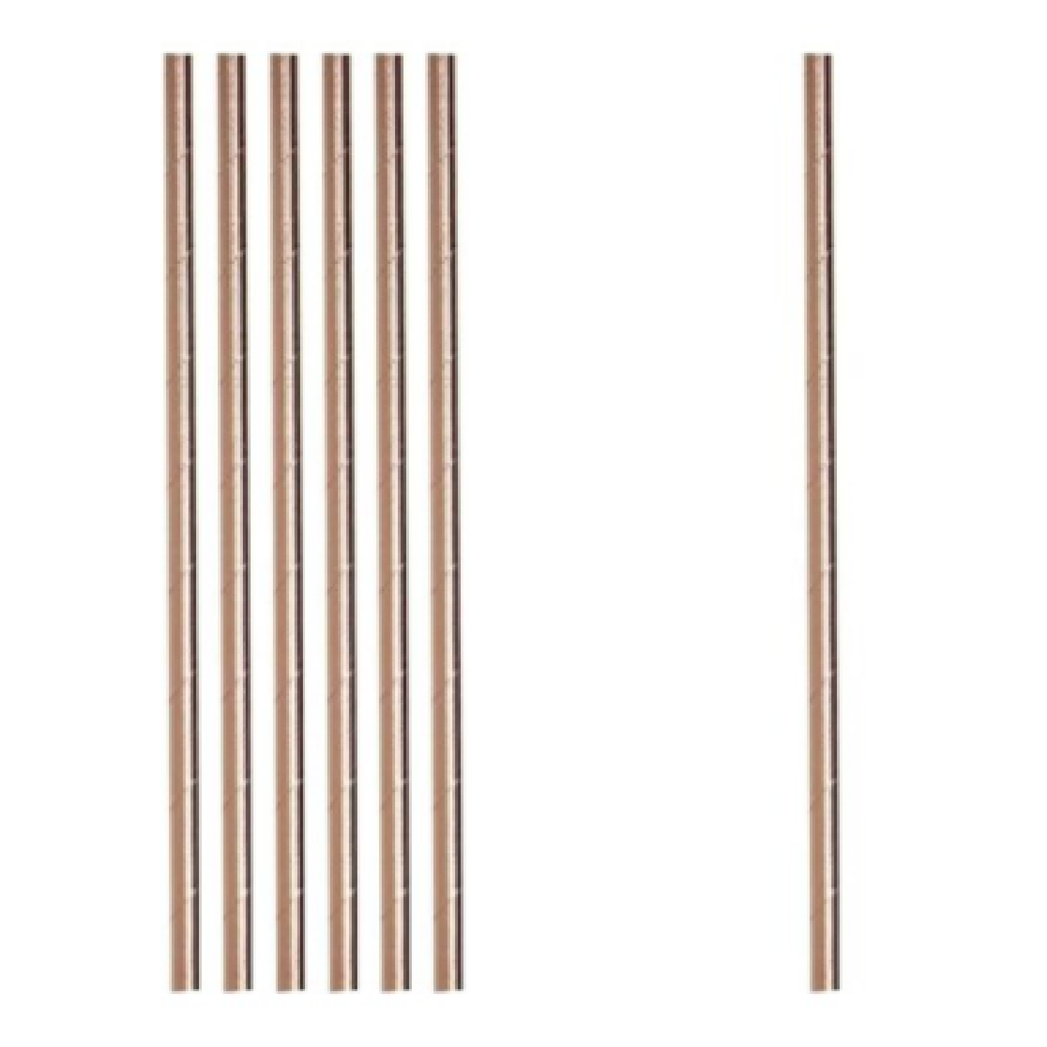 Rose Gold Rietjes